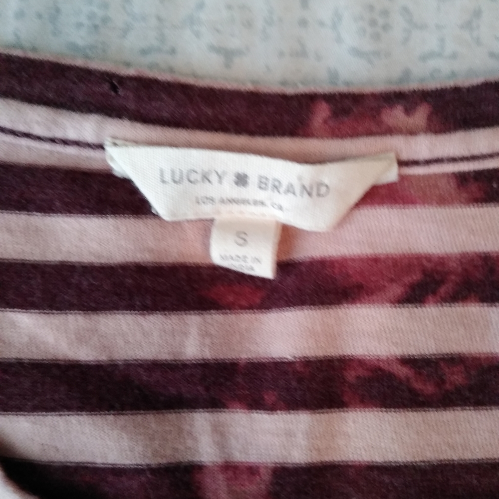 LUCKY BRAND Striped Long Sleeve - Picture 5 of 6